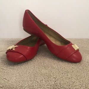 Michael Kors Red Women's Flats